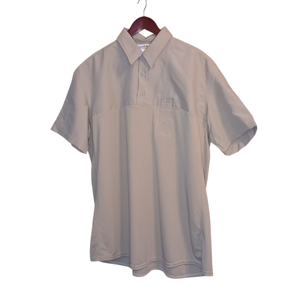 Men's Flying Cross Vaporcore Hybrid Patrol Shirt Tan Size XL